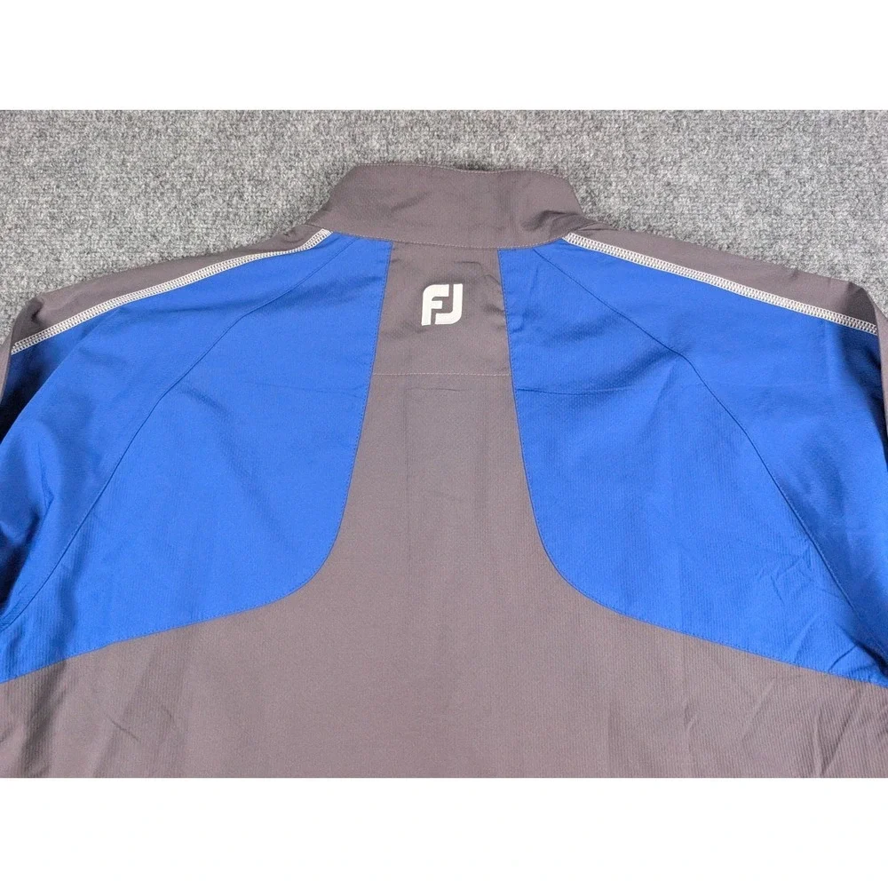 FootJoy Sport Golf Windshirt Mens‎ Medium Gray Blue Golf Performance Lightweight